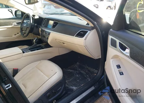 2015 Hyundai Genesis 5.0 z USA, uszkodzony, nr VIN KMHGN4JF9FU035093